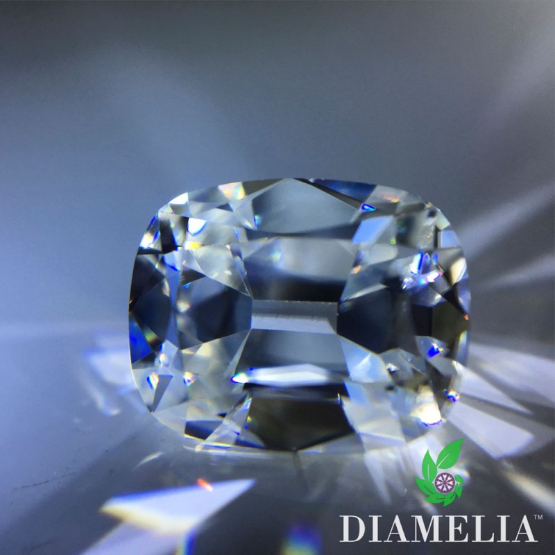 Elongated Vintage Cushion Ideal Cut Diamelia Gem (1.79ct dew)