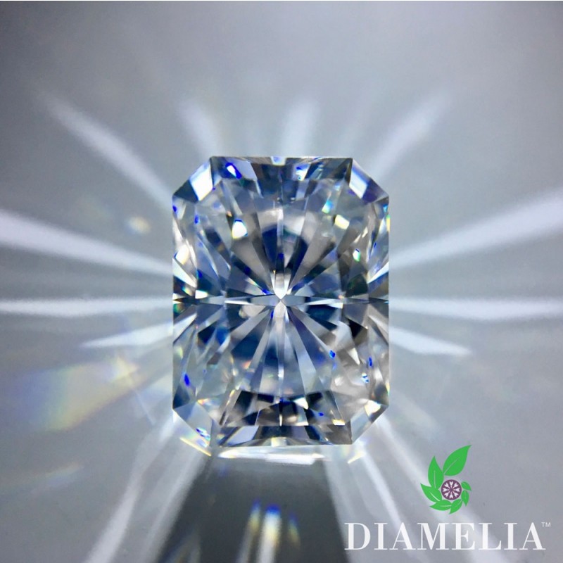 Diamelia Radiant Ideal Cut Blazing Arrows (5.24ct dew)