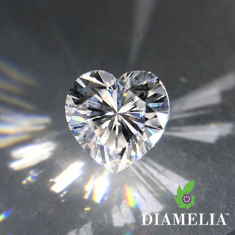 DIAMELIA Ideal Heart Ideal Cut