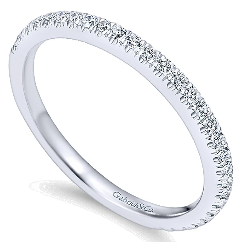 14K Gold Diamond Matching Band WB7265