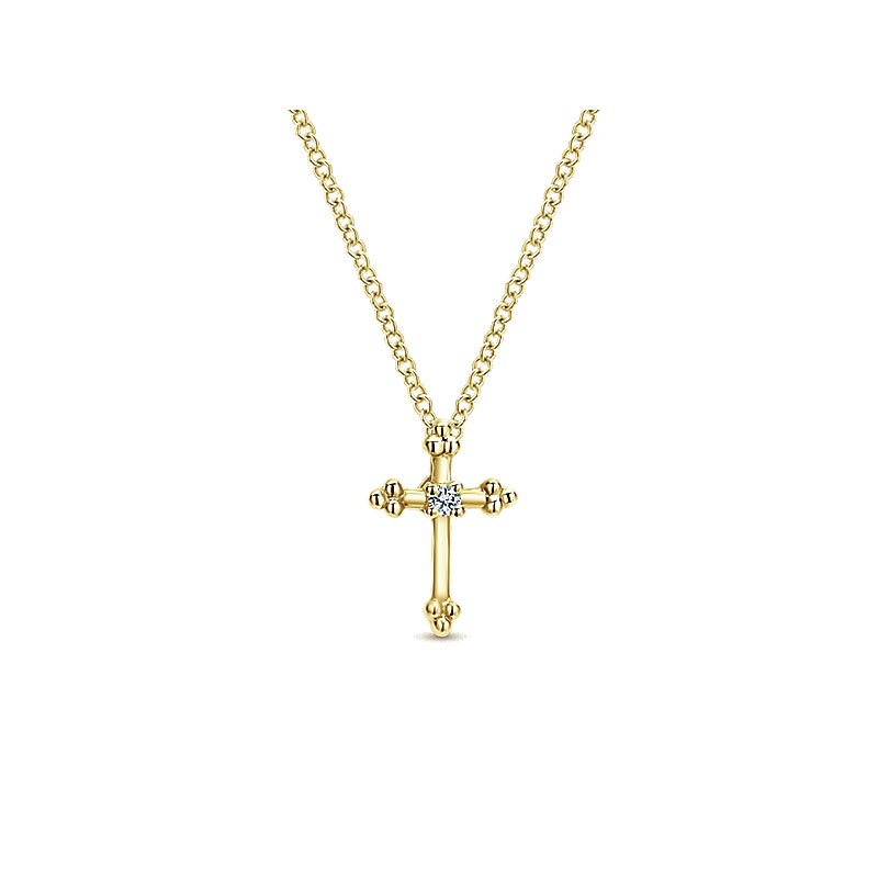 Majestic Diamond Cross Necklace – Quintas PH