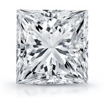 Princess Ideal Cut Diamelia Gem (3.67ct dew)