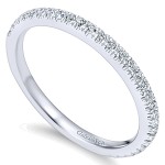14K Gold Diamond Matching Band WB7265