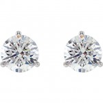 Genuine DIAMELIA® Studs in Martini Settings