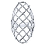 14k White Gold LATTICE Diamond Fashion Ring LR50993W45JJ