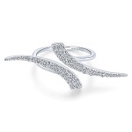 14k White Gold Diamond Fashion Ring LR51109W45JJ