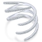 14k White Gold Diamond Statement Ring LR51112W45JJ