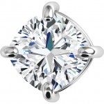 Claire Cushion Slide Pendant by DIAMELIA