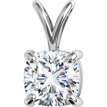 Grace Cushion Pendant by DIAMELIA